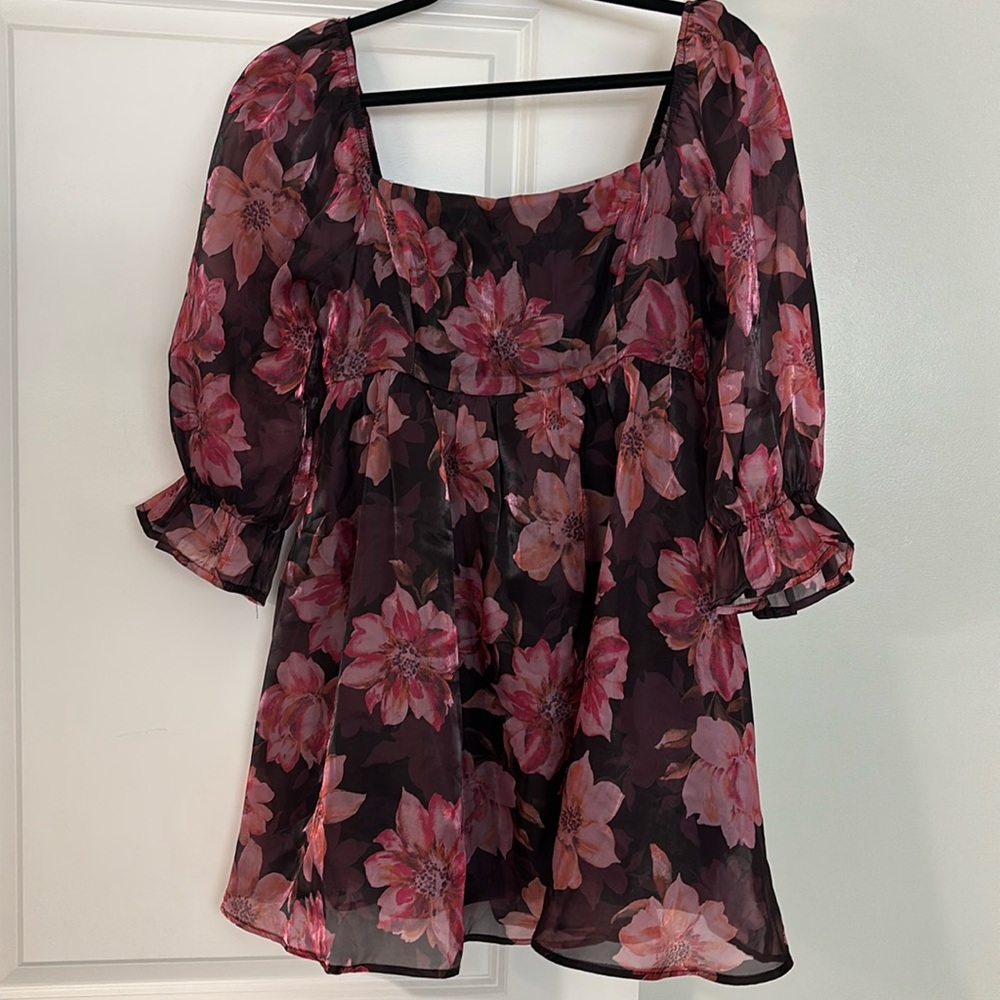 Like new floral babydoll dress